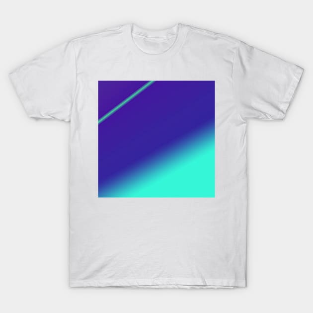 sky blue abstract texture art T-Shirt by Artistic_st